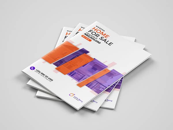 A4 Brochure Mockup
