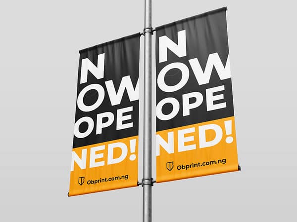 Lamp Post Banner